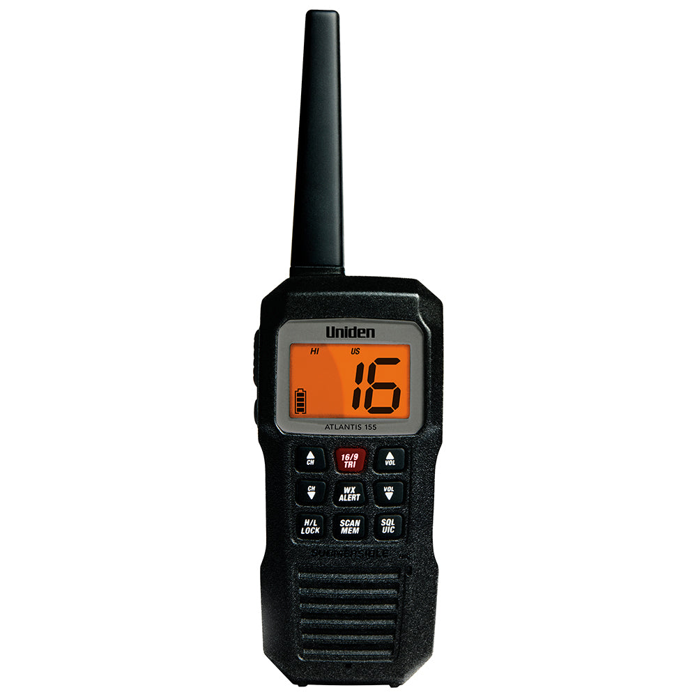 Uniden Atlantis 155 Handheld TwoWay VHF Floating Marine Radio ATLANTIS 155 Main image