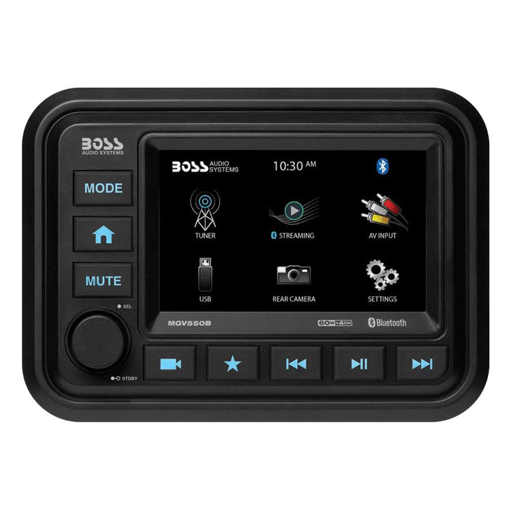 Boss Audio MGV550B Marine Stereo wAMFMBTRear Camera MGV550B Main image