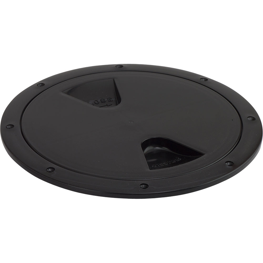 SeaDog ScrewOut Deck Plate  Black  4 3357451 Main image