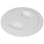 SeaDog QuarterTurn Smooth Deck Plate wInternal Collar  White  4 3363401