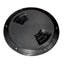 SeaDog QuarterTurn Textured Deck Plate wInternal Collar  Black  6 3363671