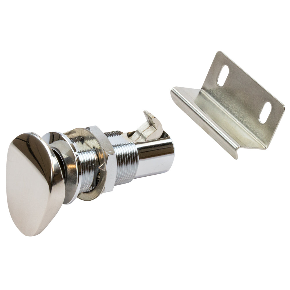 SeaDog Push Button Cabinet Latch  Oval 2254001 Main image
