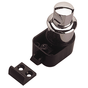 SeaDog Push Button Rim Latch  Polished Chrome 2263121 Main image