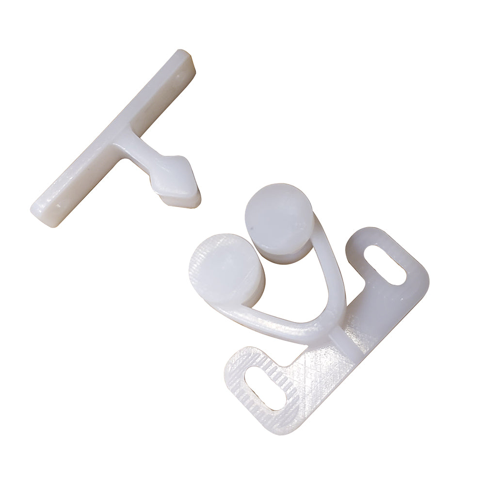 SeaDog Twin Roller Door Catch  White 2271411 Main image
