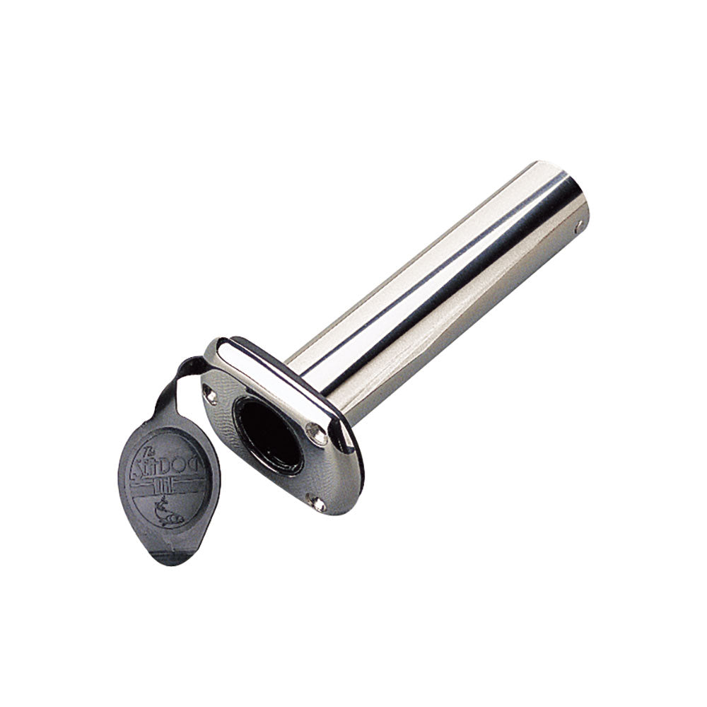 SeaDog Stainless Steel Flush Mount Rod Holder wCap  90 3252331 Main image