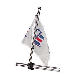 SeaDog Stainless Steel Rail Mount Flagpole  17 3271221 Main image