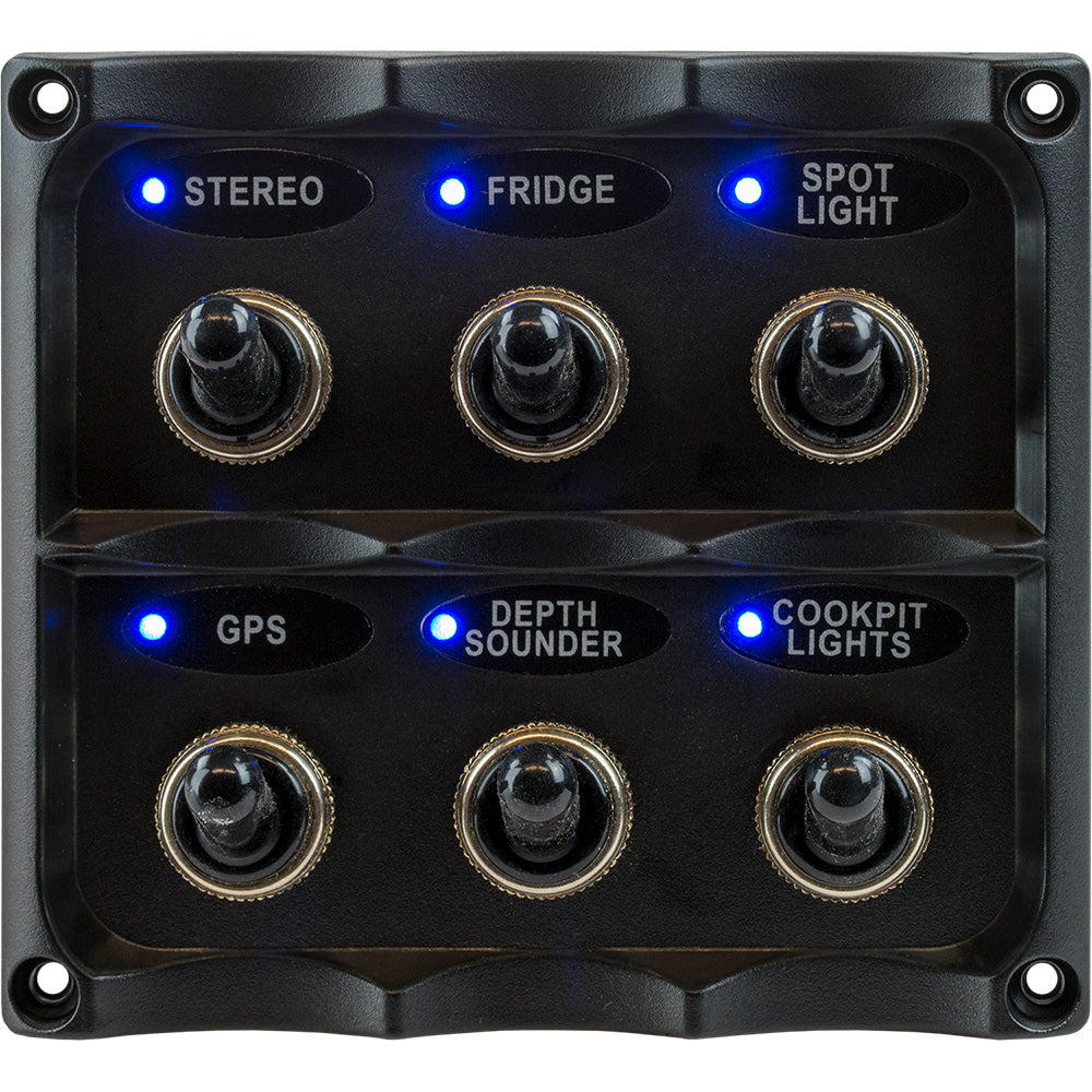 SeaDog Water Resistant Toggle Switch Panel 4246361 Main image