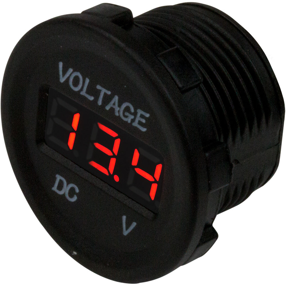 SeaDog Round Voltage Meter  6V30V 4216151 Main image