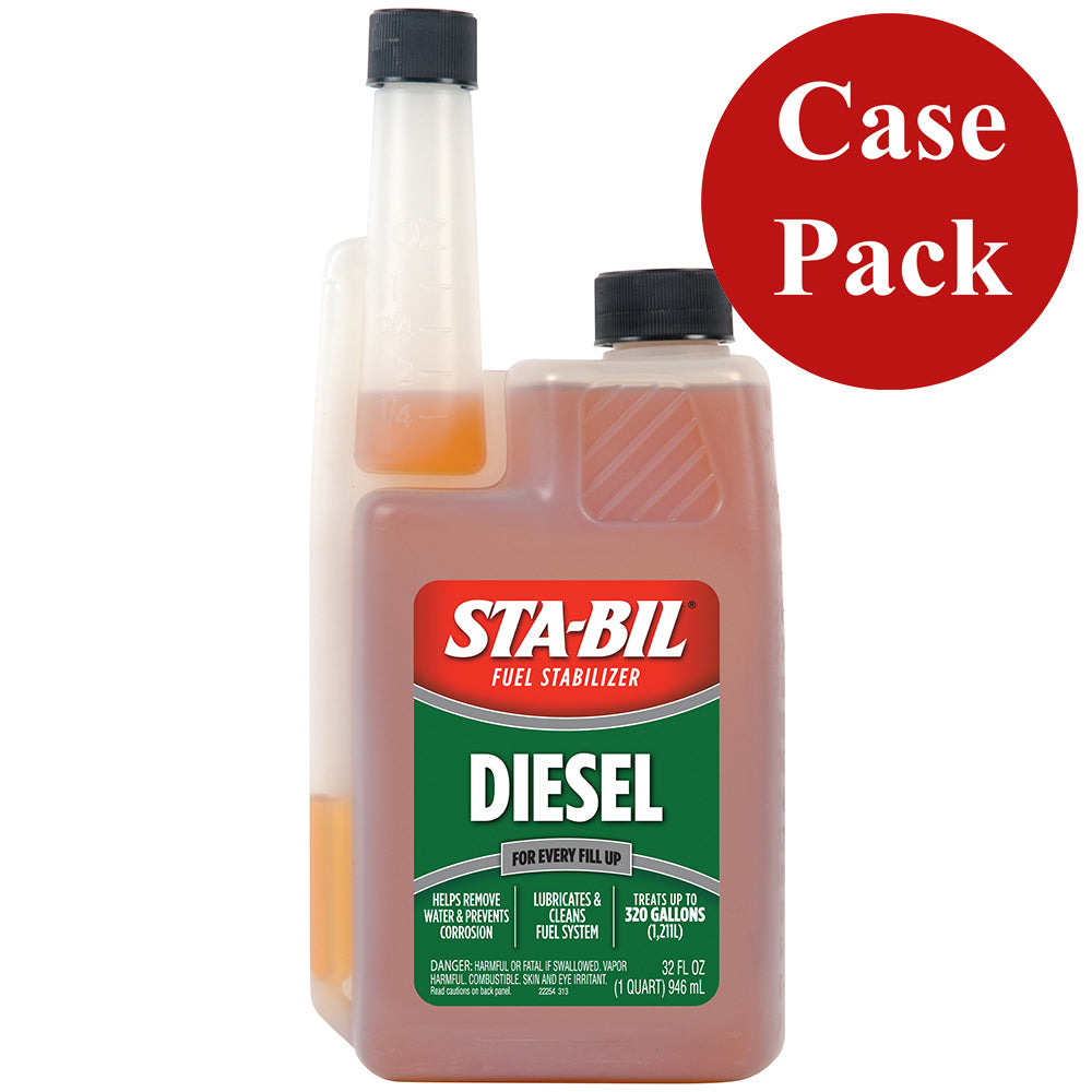 STABIL Diesel Formula Fuel Stabilizer  Performance Improver  32oz Case of 4 22254CASE Main image
