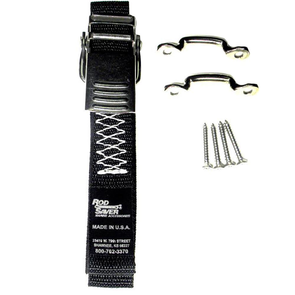 Rod Saver Stainless Steel BatteryGas Tank TieDown  48 SSBGTD Main image