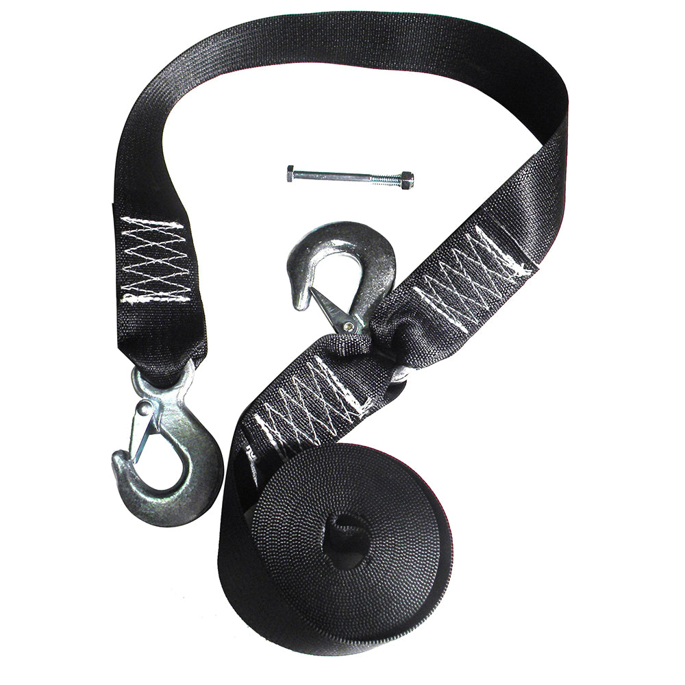 Rod Saver Winch Strap Replacement wSafety Strap  16 WS16S Main image