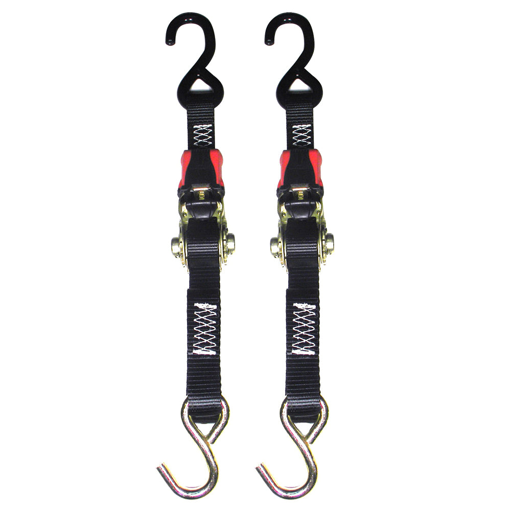 Rod Saver Rubber Ratchet TieDown  1 x 6  Pair RTD6 Main image