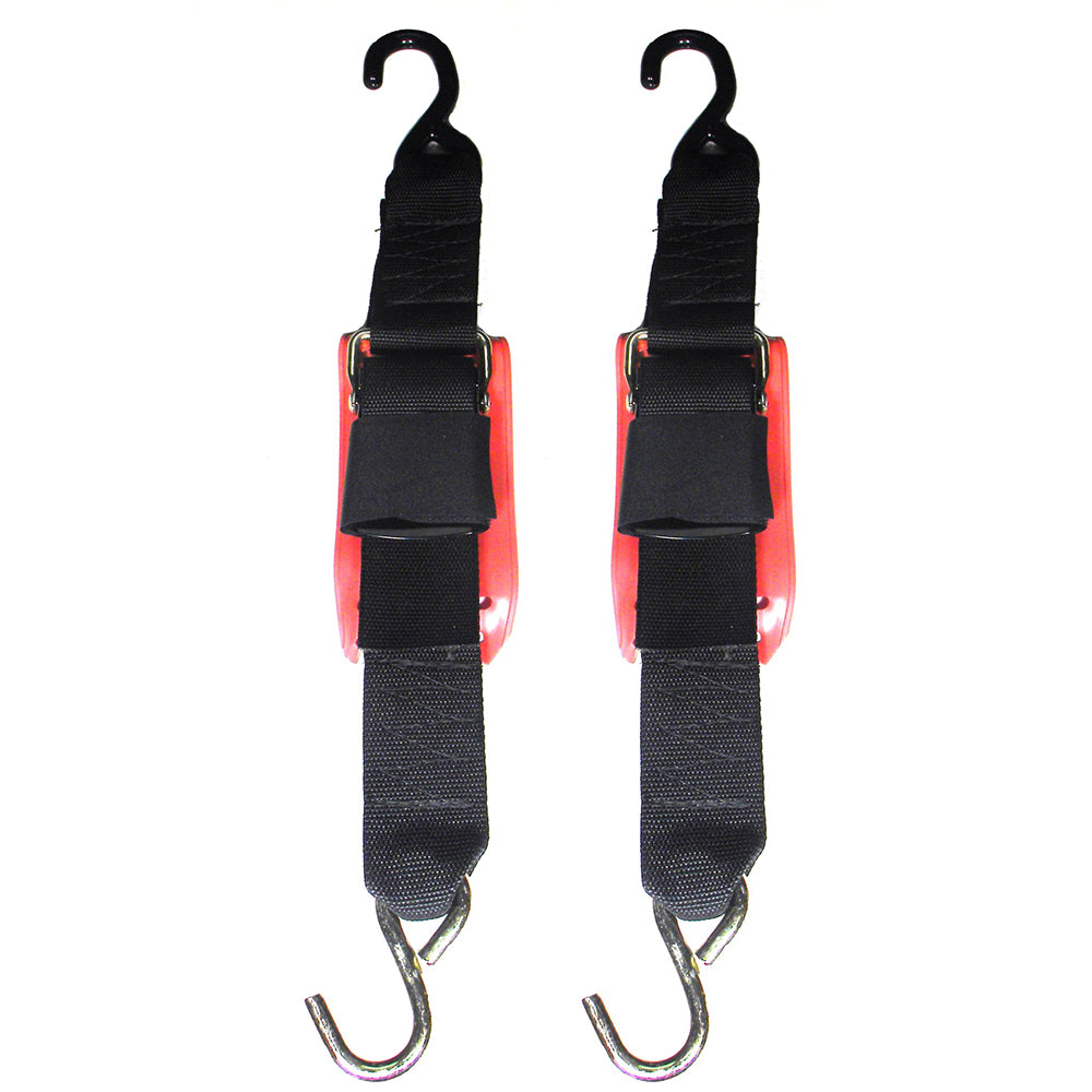 Rod Saver Quick Release Trailer TieDown wVinyl Pad  2 x 4  Pair QRTD4VP Main image