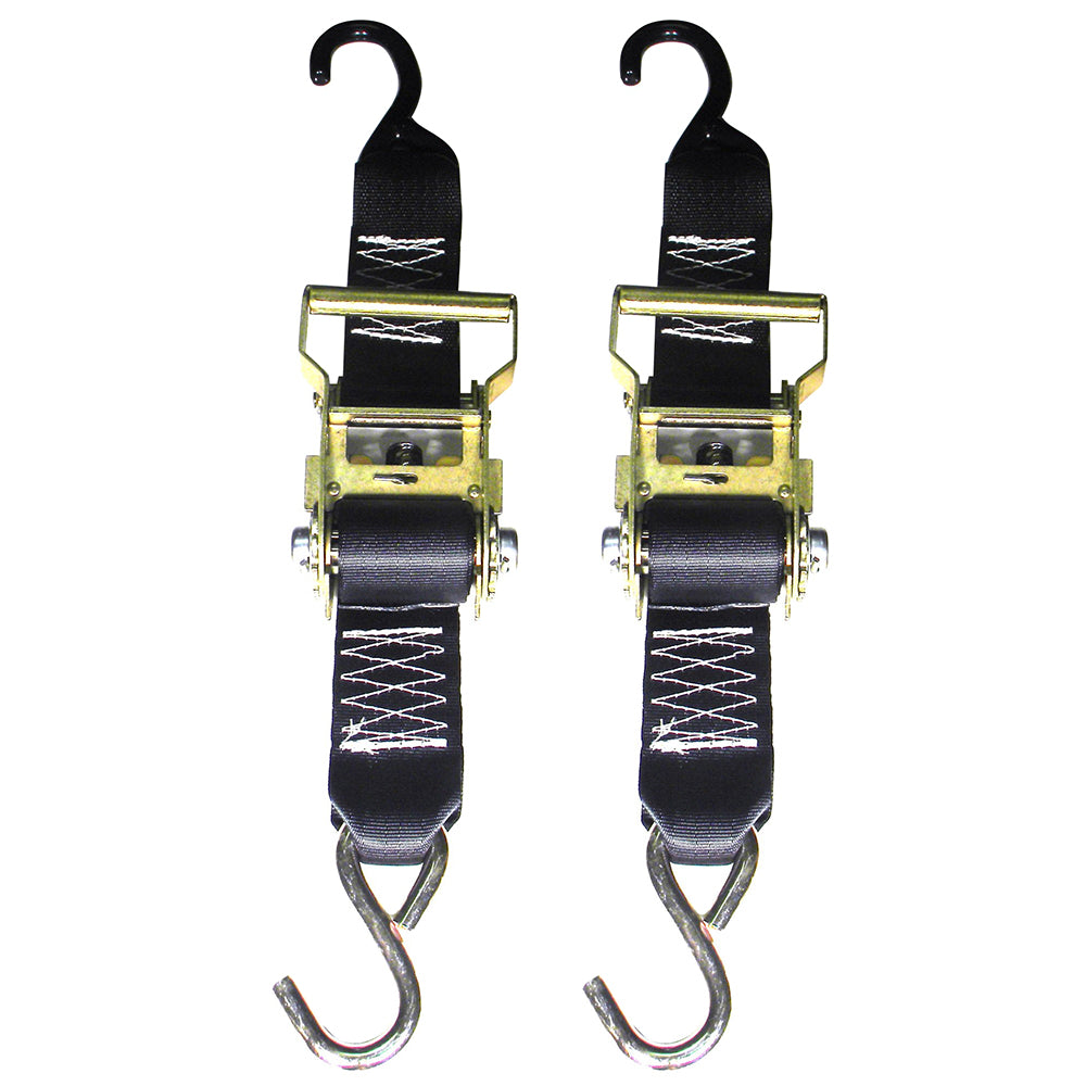Rod Saver HeavyDuty Ratchet Trailer TieDown  2 x 5  Pair R2TTD5 Main image