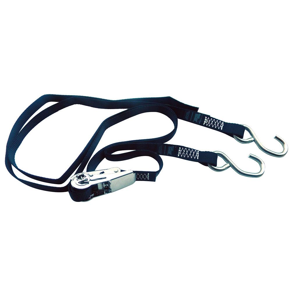 Rod Saver Stainless Steel Ratchet Gunwale TieDown  1 x 16 SSRGW16 Main image