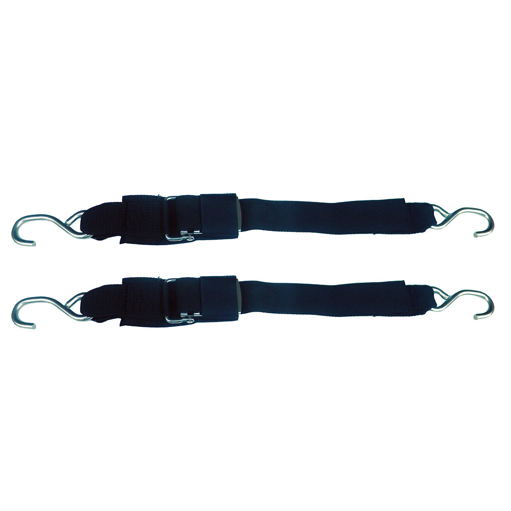 Rod Saver Stainless Steel Quick Release Transom TieDown  2 x 6  Pair SSQRTD6 Main image