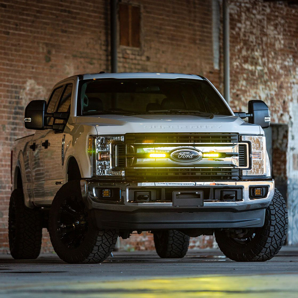 RIGID Industries 6" SR-Series SAE Compliant Fog Light - Black w/Yellow Light [906704] Secondary image