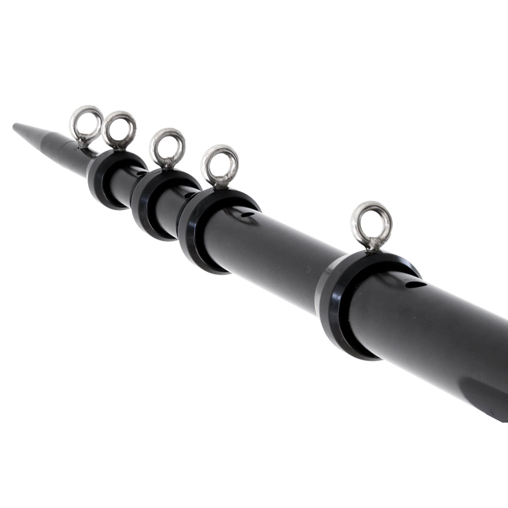 Tigress XD Telescoping Aluminum Outrigger Poles  18  112 OD  Black 889251 Main image
