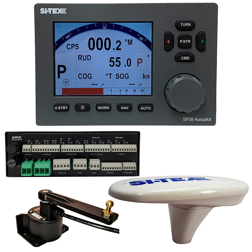 SITEX SP3818 Autopilot Core Pack Including Compact GPS Compass  RotaryFeedback No Pump SP3818 Main image