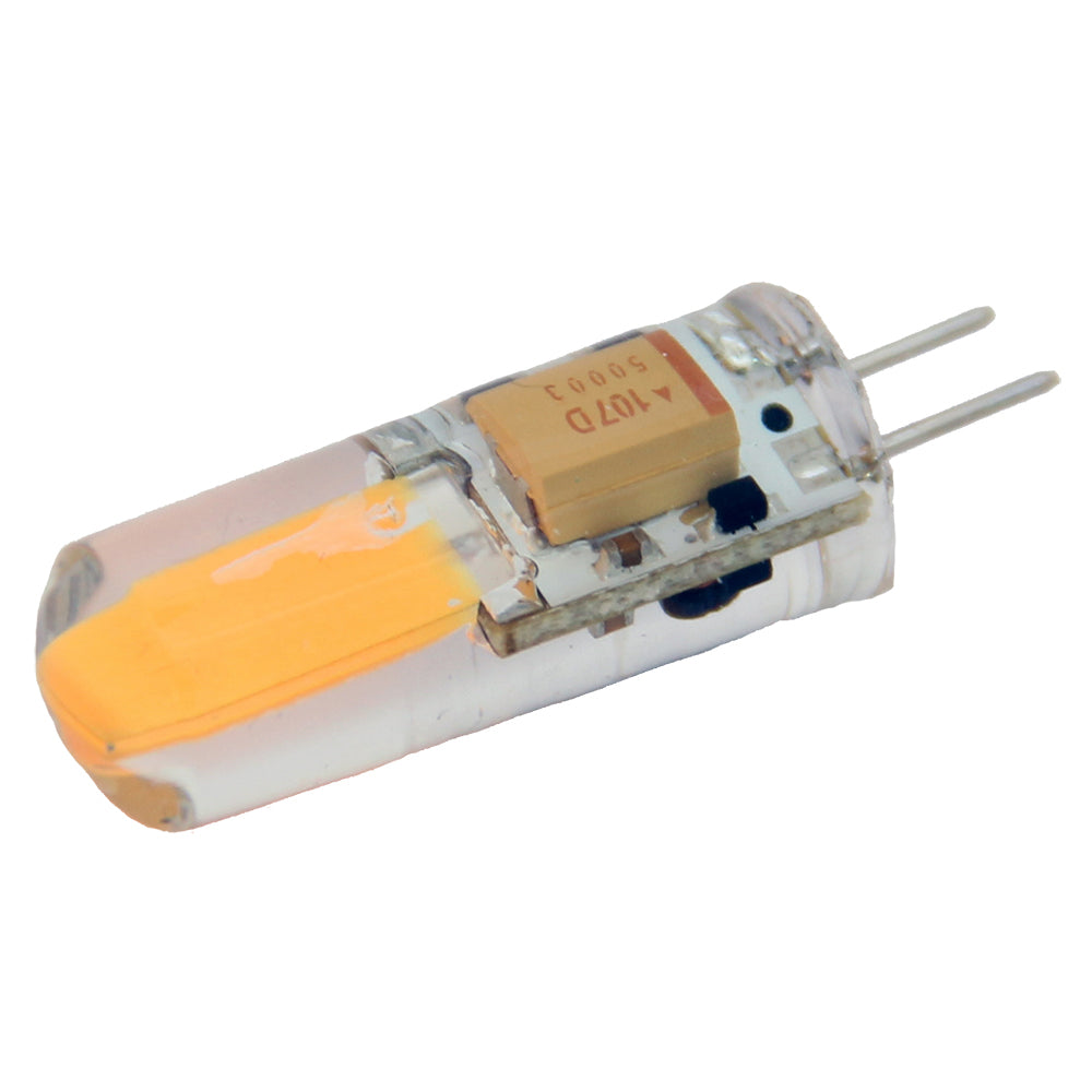 Lunasea Natural White G4 Bulb 2W 1030VDC Bottom Pin Silicon            Encapsulated LLB21KC7100 Main image