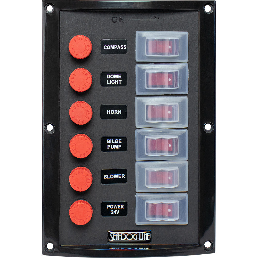 SeaDog Splash Guard Switch Panel Vertical  6 Switch 4241161 Main image