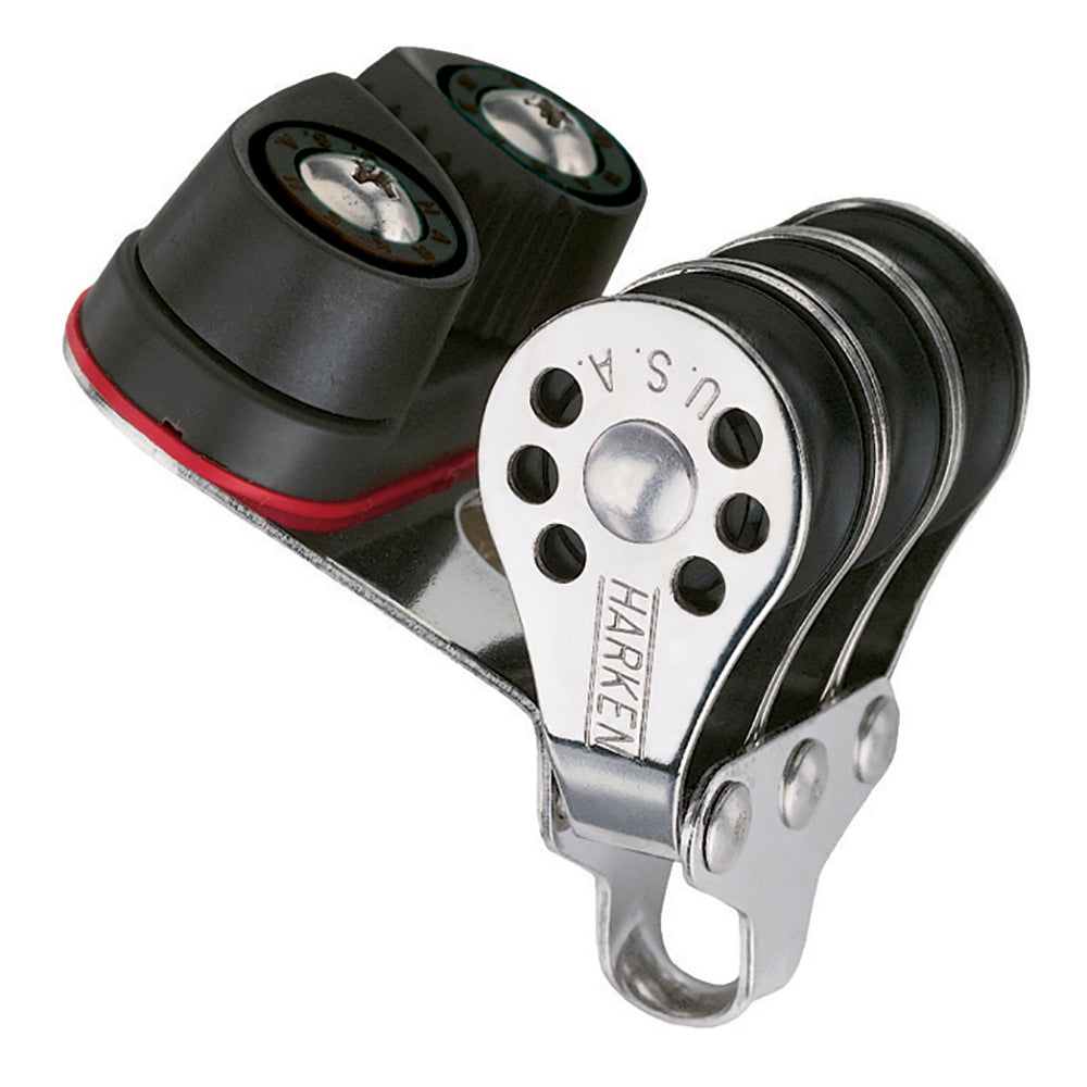 Harken 22mm Triple Micro Block wCam Cleat 230 Main image