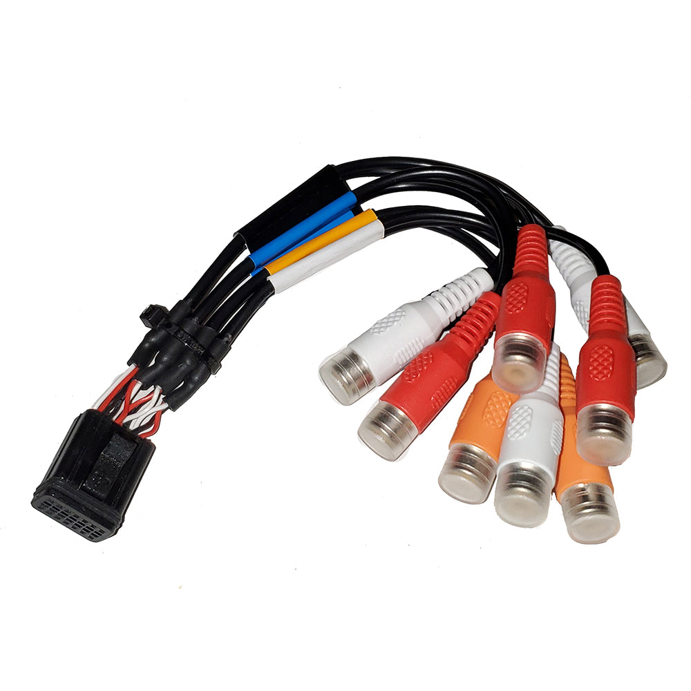 Fusion Wire Harness f MSRA670  MSRA770 Stereo  Zone 1  2 B PortRCA 0101281201 Main image