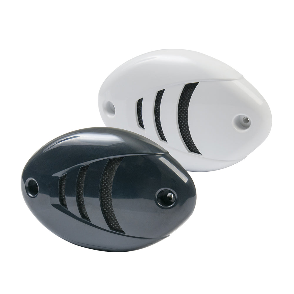 Marinco 12V DropIn Low Profile Horn wBlack  White Grills 10080 Main image