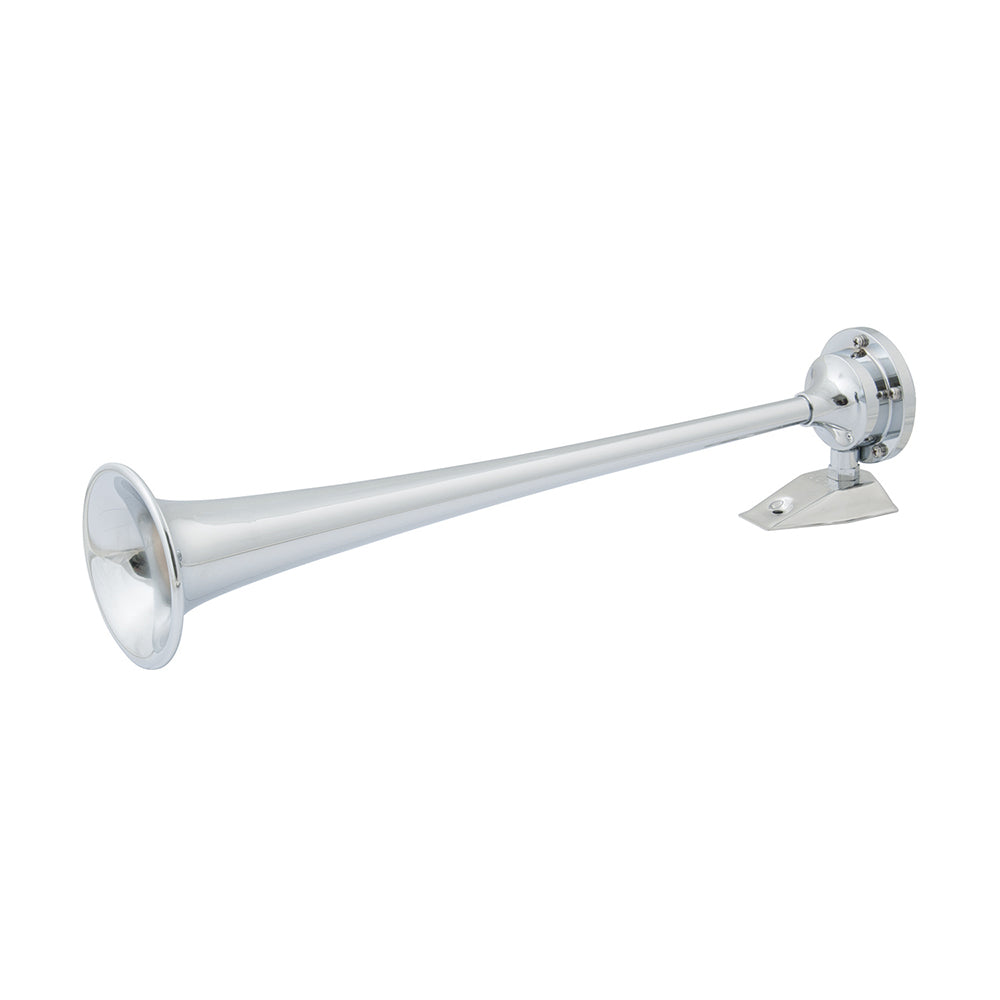 Marinco 12V Chrome Plated Single Trumpet Air Horn 10105 Main image