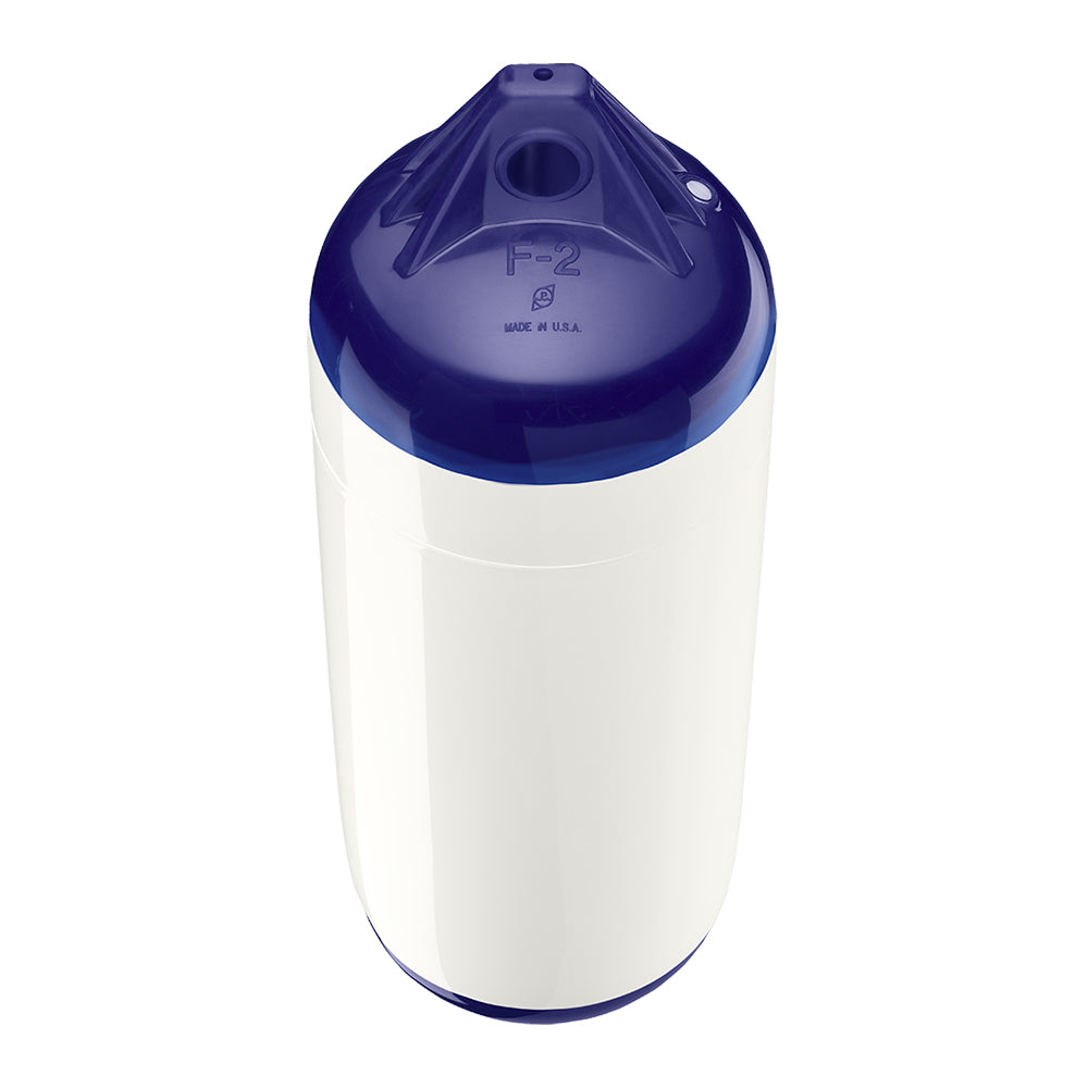 Polyform F-2 Twin Eye Fender 8.2" x 25" - White [F-2 WHITE] Secondary image