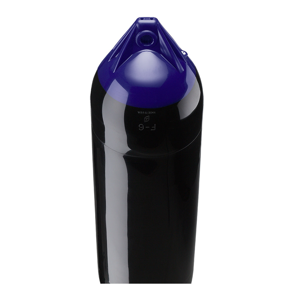 Polyform F-6 Twin Eye Fender 11" x 42" - Black [F-6 BLACK] Secondary image