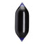 Polyform F11 Twin Eye Fender 212 x 575  Black F11 BLACK