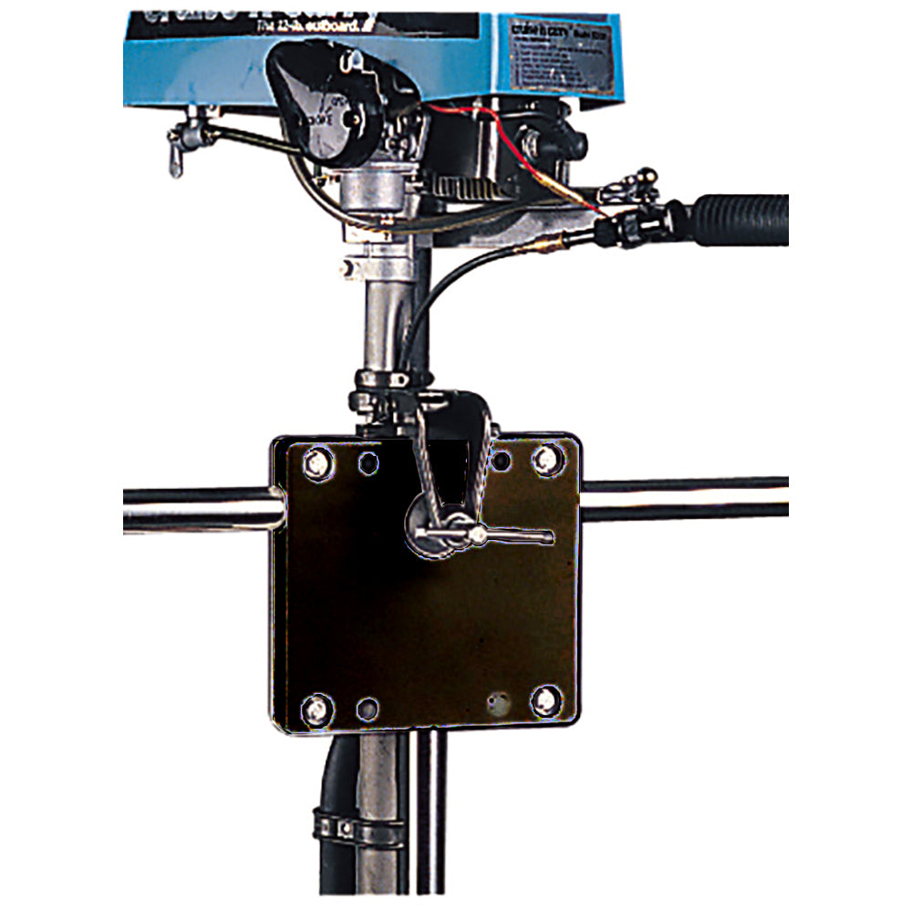 SeaDog Poly Rail Mount Motor Bracket  Black 3271511 Main image
