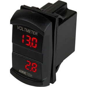 SeaDog Dual VoltAmp Meter Rocker Style Switch 4216451 Main image