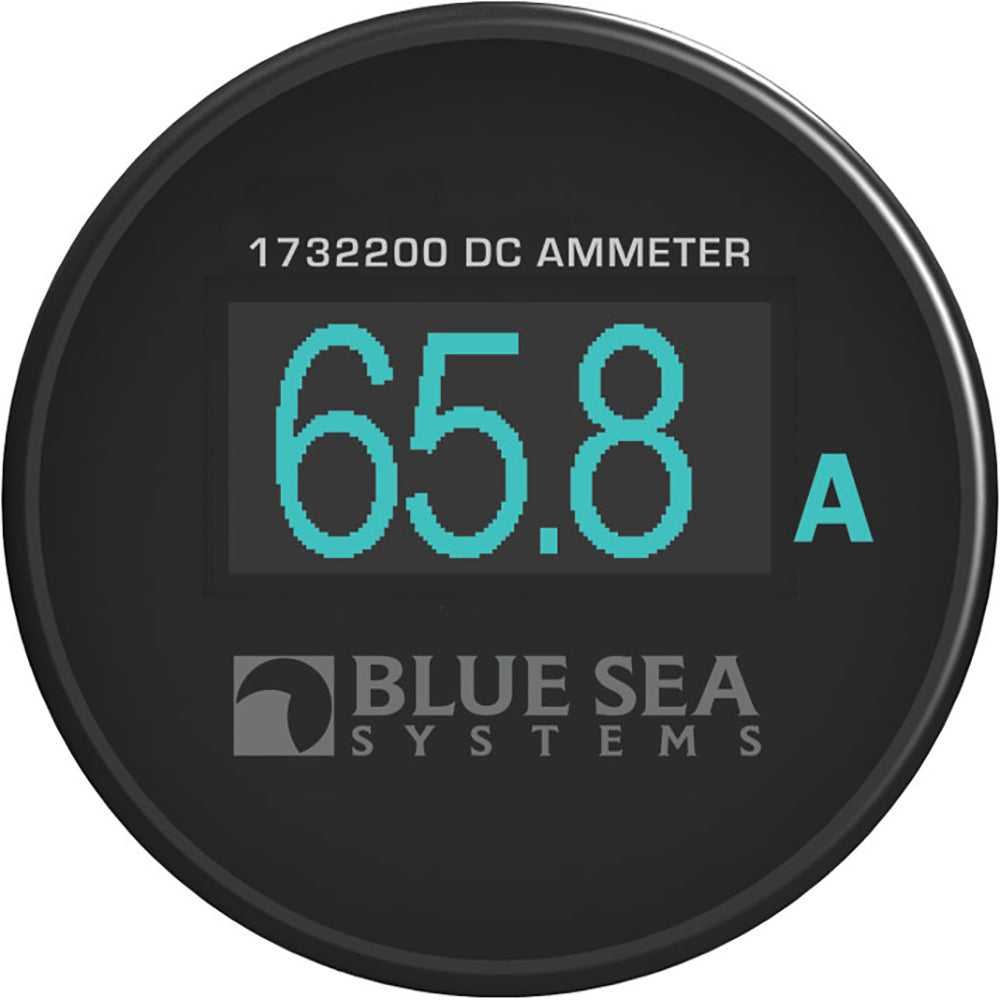 Blue Sea 1732200 Mini OLED Ammeter - Blue [1732200] Secondary image