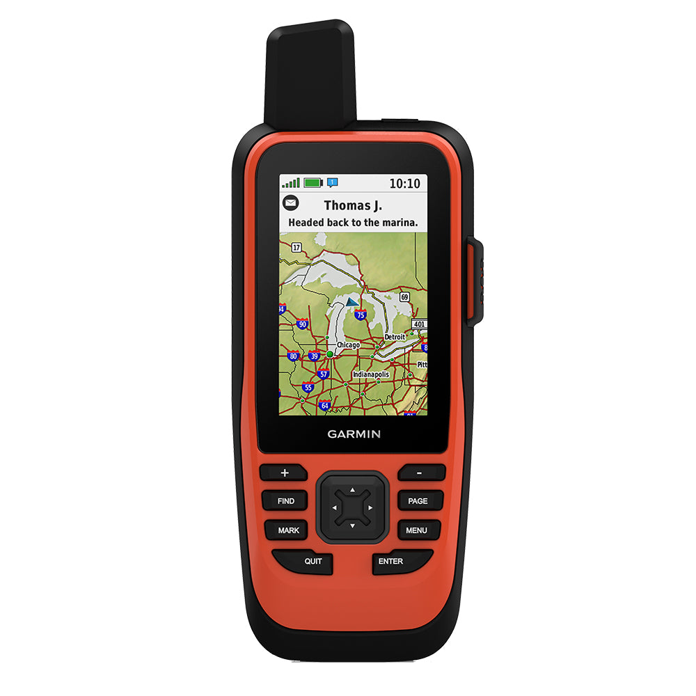 Garmin GPSMAP 86i Handheld GPS w/inReach  Worldwide Basemap [010-02236-00] Secondary image