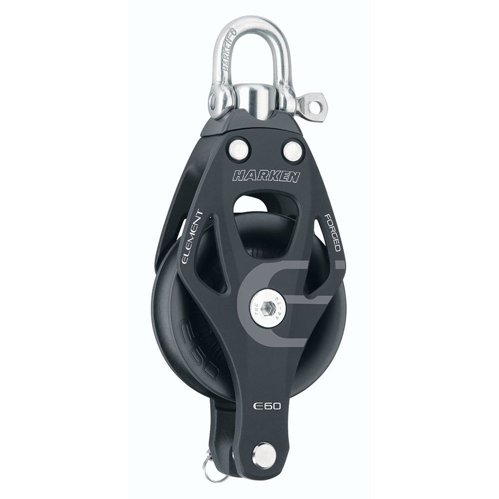 Harken 60mm Single Aluminum Element Block wSwivel  Becket 6261 Main image