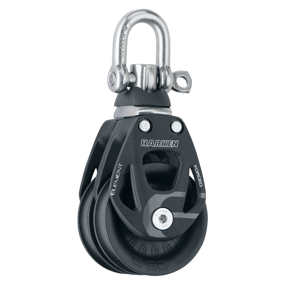 Harken 60mm Double Aluminum Element Block wSwivel 6269 Main image