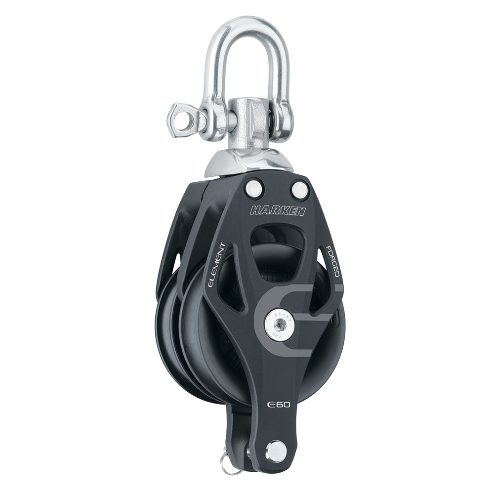 Harken 60mm Double Aluminum Element Block wSwivel  Becket 6270 Main image