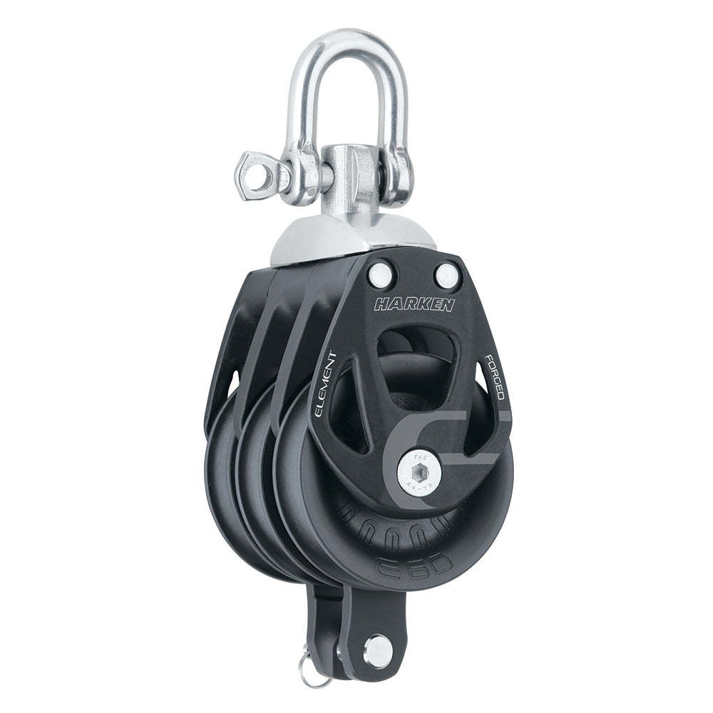 Harken 60mm Triple Aluminum Element Block wSwivel  Becket 6273 Main image