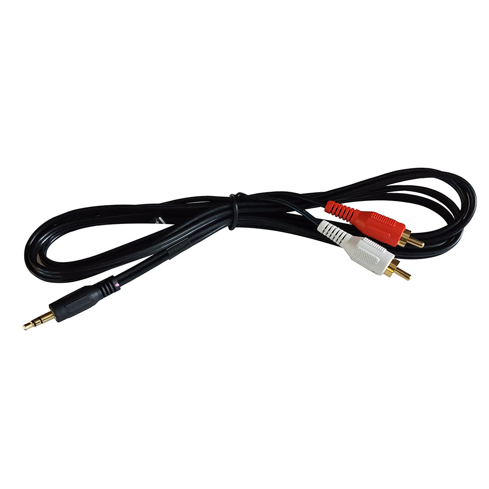 Fusion MSCBRCA35 Input Cable  1 Male 35 mm to 2 Male RCA 0101275320 Main image