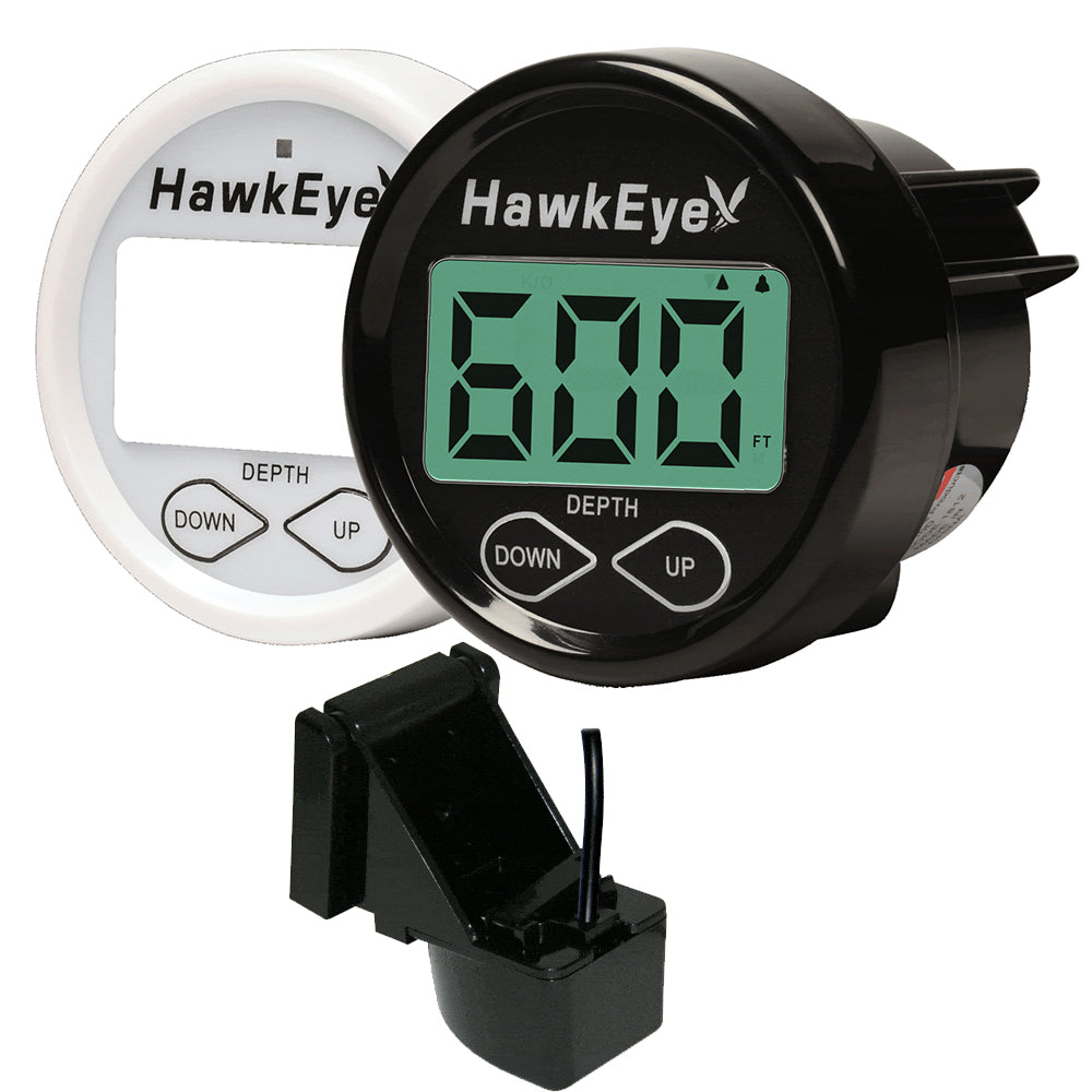 Hawkeye DepthTrax InDash Digital Depth  Temp Gauge  Transom Mount DT2BXTM Main image
