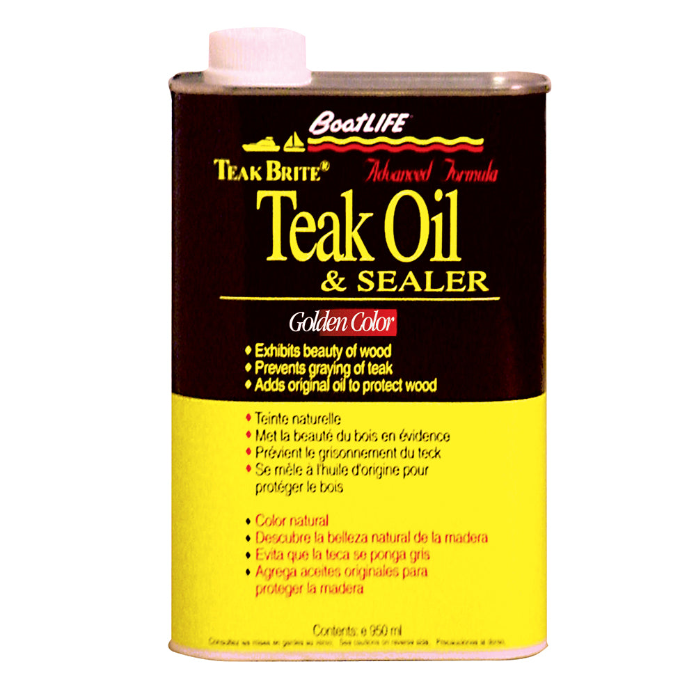 BoatLIFE Teak Brite Advanced Formula Teak Oil  32oz 1188 Main image