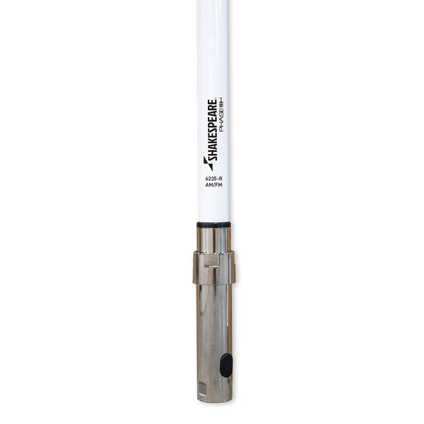Shakespeare 6235R Phase III AMFM 8 Antenna w20 Cable 6235R