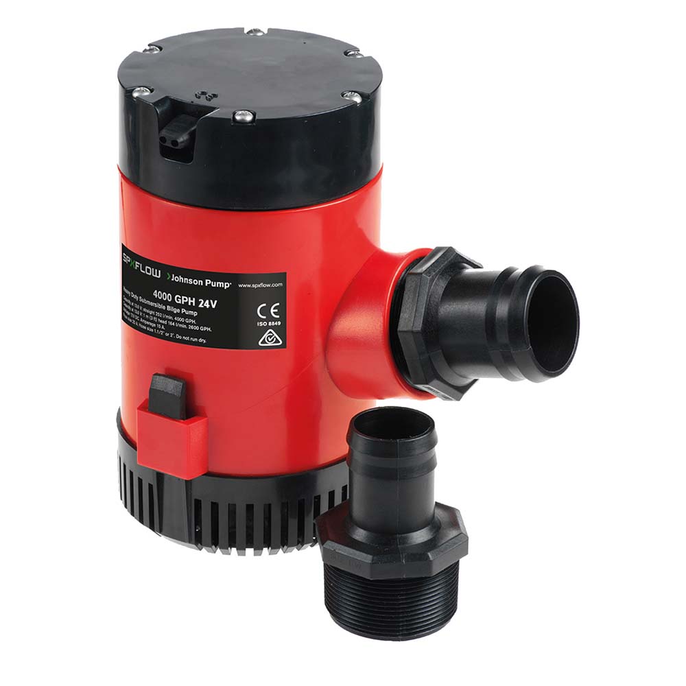 Johnson Pump Heavy Duty Bilge Pump 4000 GPH  24V 40084 Main image