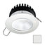 i2Systems Apeiron PRO A506  6W Spring Mount Light  Round  Cool White  White Finish A50631AAG