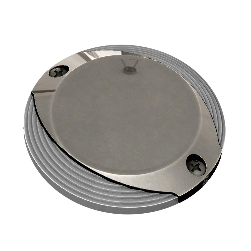 Lumitec Scallop Pathway Light  Warm White  Stainless Steel Housing 101629 Main image