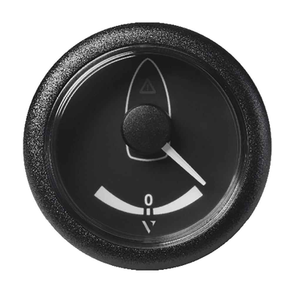 Veratron 52MM 2116 ViewLine Rudder Angle Gauge 40 STBPort  Black Dial  Bezel A2C59514154 Main image