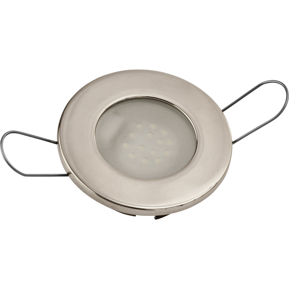 SeaDog LED Overhead Light  Brushed Finish  60 Lumens  Frosted Lens  Stamped 304 Stainless Steel 4042323 Main image