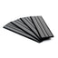 SeaDek Faux Teak 4Piece Step Kit  Storm GreyBlack  2390280066